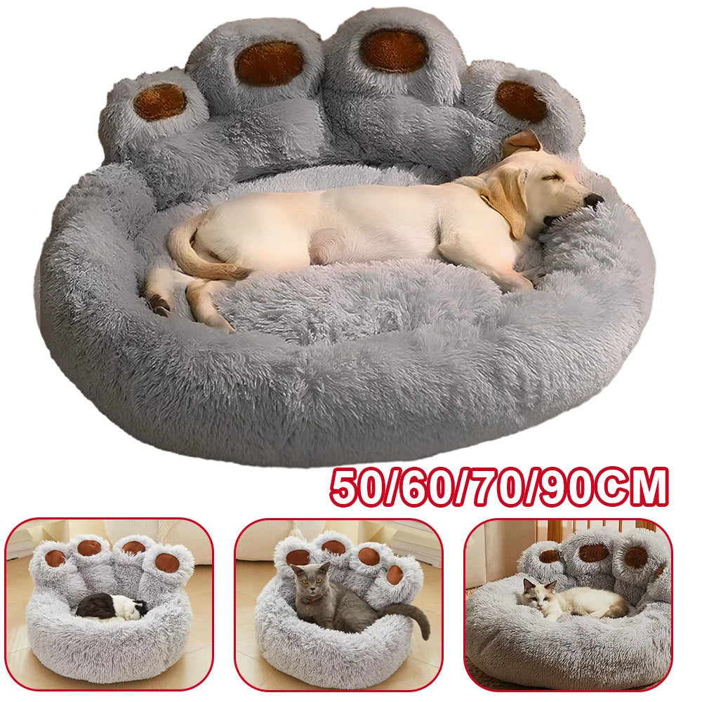 Fluffy Dog Bed – Plush Kennel & Pet Bedding for Small, Medium & Large Dogs and Cats
