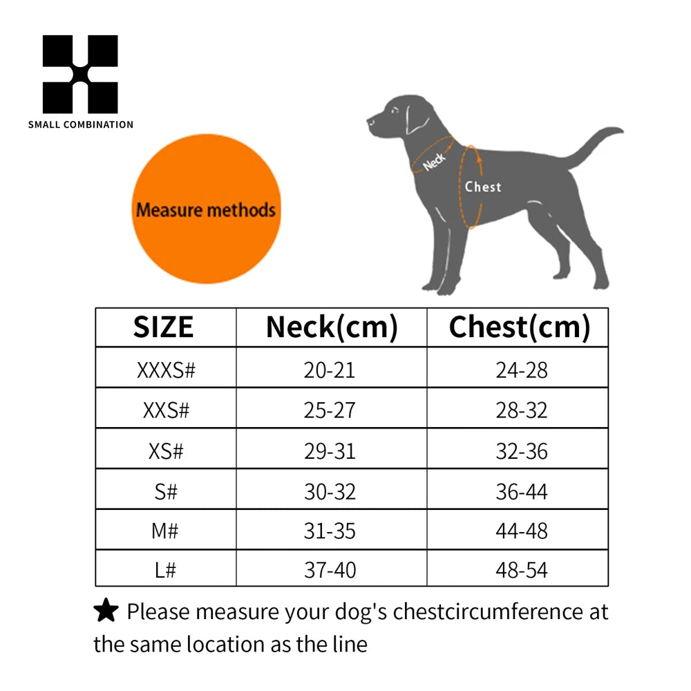 Adjustable Dog Harness & Leash Set – Reflective Vest for Small & Medium Dogs, Puppies & Cats